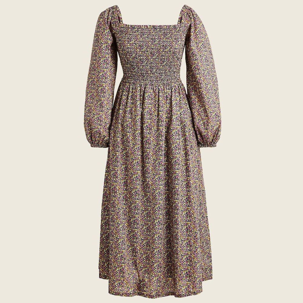 J. Crew Liberty Fabrics Cotton Daydream Dress in Busy Izzy Size XS